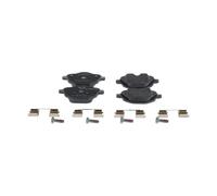 Brake Pads Set fits BMW 5 ActiveHybrid F10 3.0 Rear 11 to 16 N55B30A Bosch New