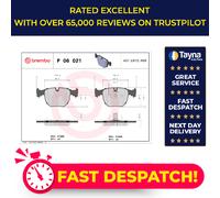 Brembo Front Brake Pad Set P06021 - 4x Pads, Prepared for Wear Indicator