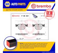 Brake Pads Set fits BMW 535 E39 3.5 Front 97 to 03 Brembo 34111163227 Quality
