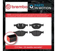Brake Pads Set fits BMW 535D E60, E61 3.0D Front 04 to 10 Brembo 34112283365 New