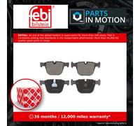 Brake Pads Set fits BMW 535D E60, E61 3.0D Rear 04 to 10 34110301476 34116763305