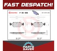 BMW 3 Convertible Brembo Brake Pads Front 1985-1993