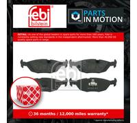FEBI BILSTEIN 16141 Brake pad set