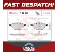 Brake Pads Set fits BMW 7 ActiveHybrid F04 3.0 Front 12 to 15 N55B30A Brembo New