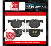 BRAKE PAD SET DISC BRAKE 16434 FOR BMW 7/E65/E66/Sedan M57D30 M54B30 N52B30 3.0L