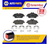 Brake Pads Set fits BMW i3 I01 Front 2013 on IB1P25B Brembo 34106884267 Quality