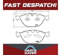 Brake Pads Set fits BMW M5 E60, E61 5.0 Front 04 to 10 S85B50A Brembo Quality