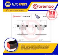 Brake Pads Set fits BMW M5 E60, E61 5.0 Rear 04 to 10 S85B50A Brembo 34110301476