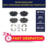 Brake Pads Set fits BMW M550d G30, G31 3.0D Rear 2017 on B57D30C Brembo Quality
