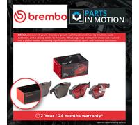 Brake Pads Set fits BMW X1 E84 2.0 Front 10 to 15 Brembo 34106880754 34112288858