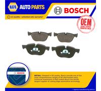 Brake Pads Set fits BMW X5 E70, F15 3.0 Front 06 to 18 N52B30A Bosch 34114074370