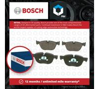 Bosch BP1109 - Brake Pads Car Front Axle - Bosch Quality - Reduced Noise and Dust - ECE-R90 Certified - Copper-Free - 1 Set of 4 Pads
