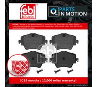 Brake Pads Set Front 16908 Febi 34106860019 34106878427 34106888777 34106884492