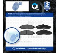 Brake Pads Set Front ADA104245 Blue Print 12330681 12530681 19259588SK1 89060211