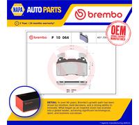 Brake Pads Set fits CHEVROLET CAMARO 2.0 Front 2016 on LTG Brembo 22907156 New