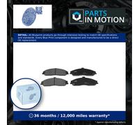 Brake Pads Set fits CHEVROLET CORVETTE 5.7 Front 97 to 04 LS1 Blue Print Quality
