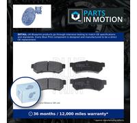 Brake Pads Set Rear ADG042152 Blue Print 95280739 96800089 D13157939 Quality New