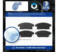 BLUE PRINT ADG042122 Brake pad set