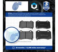 Brake Pads Set fits CHEVROLET CAMARO 6.2 Rear 2009 on Blue Print 25940439 New