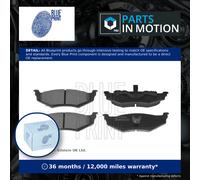 Brake Pads Set Rear ADA104236 Blue Print K04863784 K05012651AA K05066641AA New