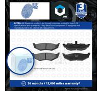 Brake Pads Set Rear ADA104236 Blue Print K04863784 K05012651AA K05066641AA New