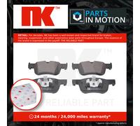 Brake Pads Set fits PEUGEOT PARTNER K9 1.6D Front 2018 on NK 1609898380 Quality