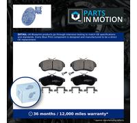 Brake Pads Set fits CITROEN C2 ENTERPRISE JG 1.4D Front 03 to 09 Blue Print New