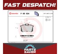 Brake Pads Set fits CITROEN C3 AIRCROSS Mk2 Rear 1.2 1.5D 1.6D 2017 on Brembo
