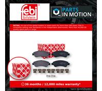 FEBI BILSTEIN 16432 Brake pad set