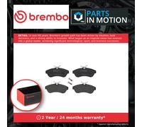 Brake Pads Set fits CITROEN C3 Pluriel 1.4D Front 2004 on Brembo 1611334680 New