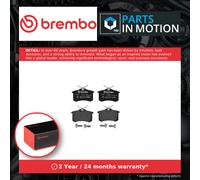 Brake Pads Set fits CITROEN C3 Rear 2009 on Brembo 1631831780 Quality Guaranteed