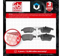 Febi Bilstein 16714 Disc Brake Brake Pad Set Fits Citroen DS4 2.0 HDi 165