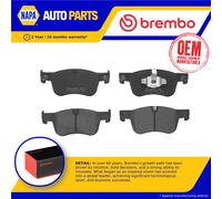 Brake Pads Set fits CITROEN C4 GRAND PICASSO Mk2 1.6D Front 2013 on Brembo New