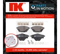 NK Rear Brake Pad Set for Citroen C4 Picasso BlueHDi 150 2.0 Sep 2013 to Present
