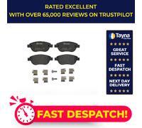 Brake Pads Set fits CITROEN C4 LA, Mk1 1.6D Front 04 to 11 With ESP Brembo New