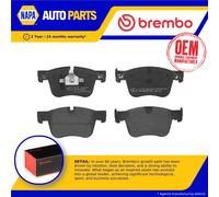 Brake Pads Set fits CITROEN C4 PICASSO Mk2 THP 1.2 Front 2014 on Brembo Quality