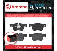 Brake Pads Set fits CITROEN C4 SPACETOURER THP 1.6 Front 2018 on Brembo Quality