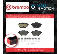 Brake Pads Set fits CITROEN C4 SPACETOURER THP Rear 2018 on Brembo 1609000680