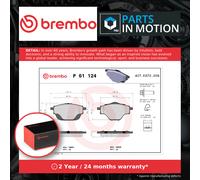 Brake Pads Set fits CITROEN C4 SPACETOURER THP Rear 2018 on Brembo 1609000980