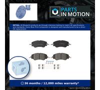 Brake Pads Set fits CITROEN C4 X 1.2 Front 2022 on Blue Print 1681371180 Quality