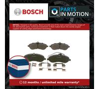 Bosch Brake Pads Set - fits TOYOTA PROACE MDX3/MDX6 2.0D Front 2013-2016 Genuine