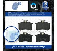 Brake Pads Set fits CITROEN C2 JM, JM VTS Rear 1.4 1.6 1.4D 1.6D 03 to 10 New