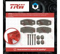 Genuine TRW Front / Rear Disc Brake Pads - GDB1521