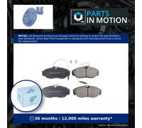Blue Print Brake Pad Set ADP154241 Front - Fits Peugeot Boxer 1.9D 1994-2002 - Set of 4