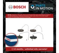 Brake Pads Set fits CITROEN ZX 1.9D Front 92 to 97 Bosch 95658557 95666894 New