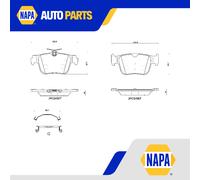 Brake Pads Set fits SKODA OCTAVIA Mk4 1.5 Rear 2019 on Brembo Quality Guaranteed
