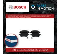 Brake Pads Set fits RENAULT ZOE BFM Front 13 to 21 5AM450 Bosch 410604076R New