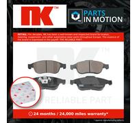 NK Front Brake Pad Set for Renault Zoe 100kW Electric Motor 0.0 Sep 2019-Present