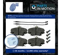 Brake Pads Set fits RENAULT TWINGO Mk1, Mk2 1.2 Front 1998 on Blue Print Quality