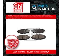 Brake Pads Set fits DAEWOO LANOS KLAT 1.5 Front 1997 on A15SMS S4510004 S4510017